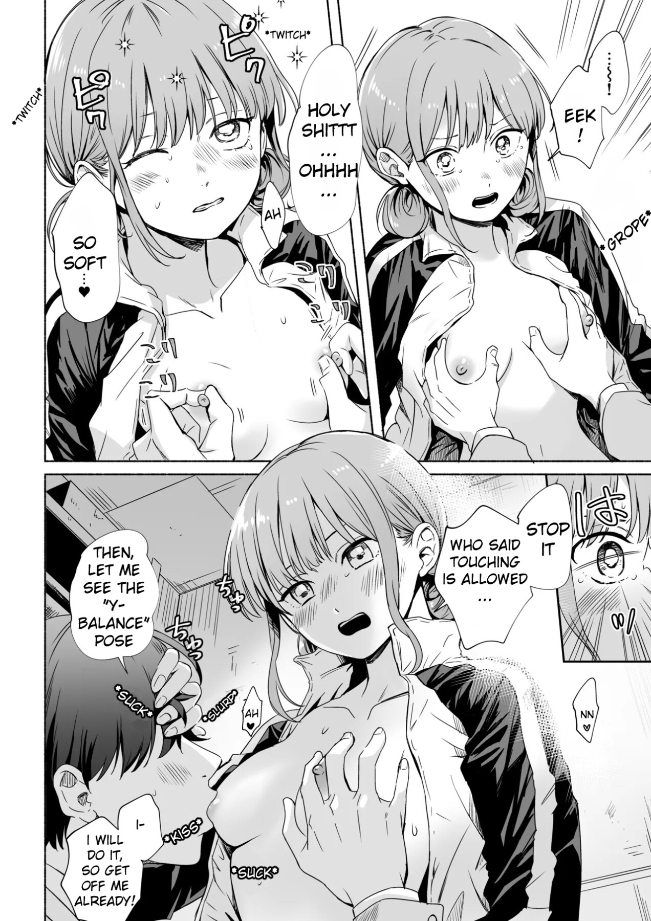Hentai Manga Comic-I was caught not wearing a leotar-Read-9